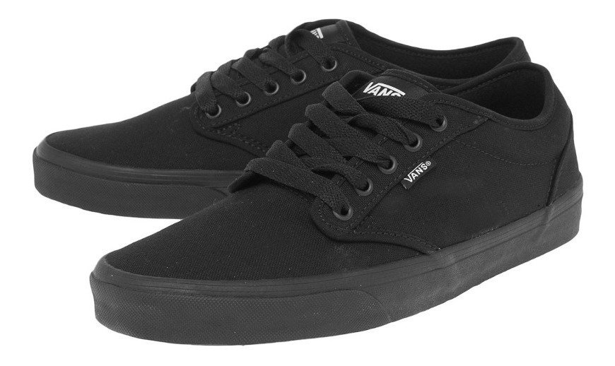 vans canvas preto