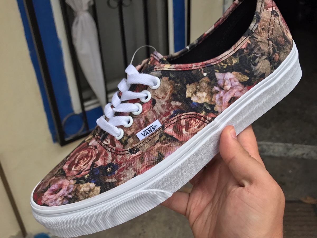 tenis vans floreados tenis vans floreados