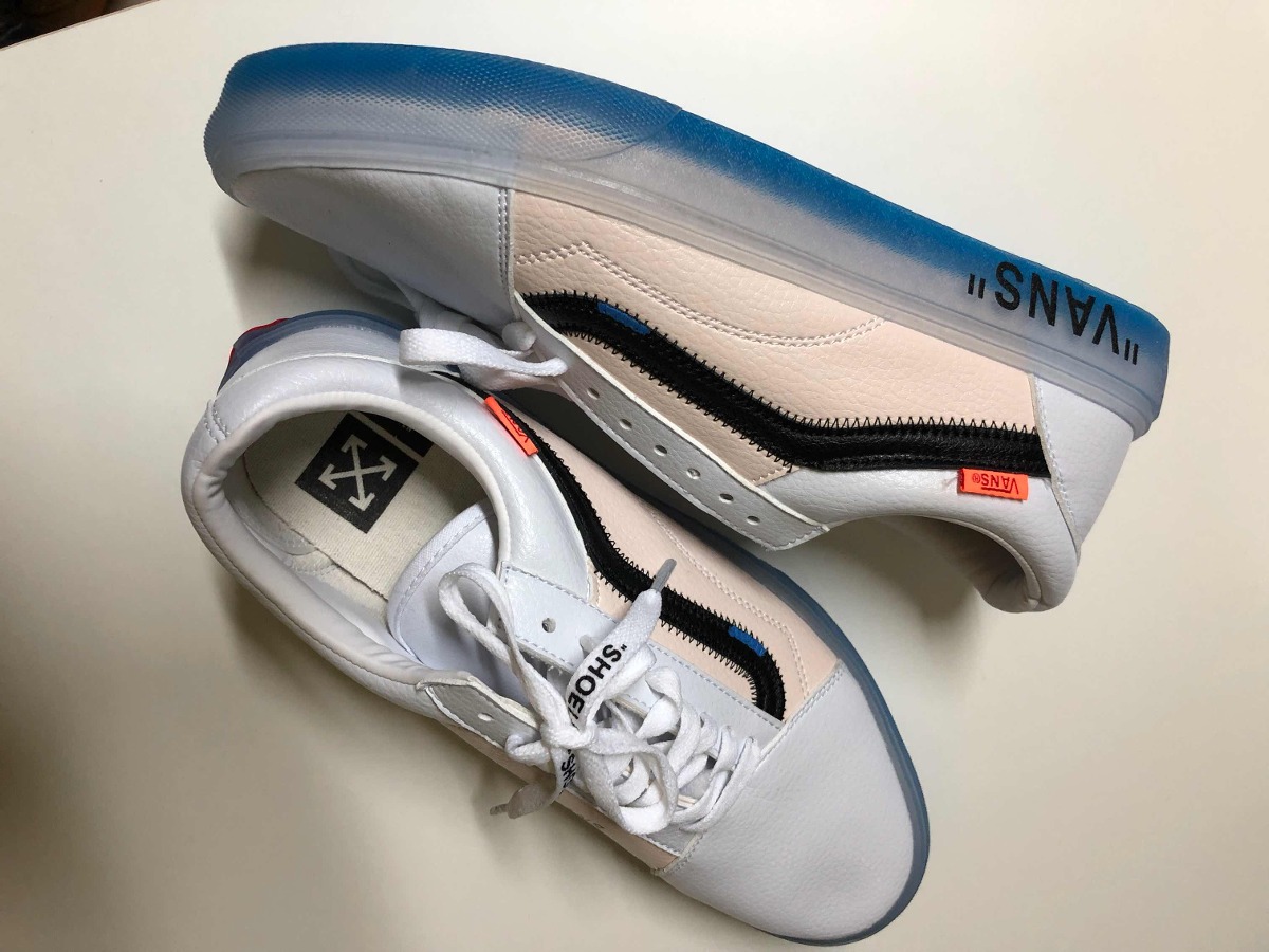 vans collab with off white