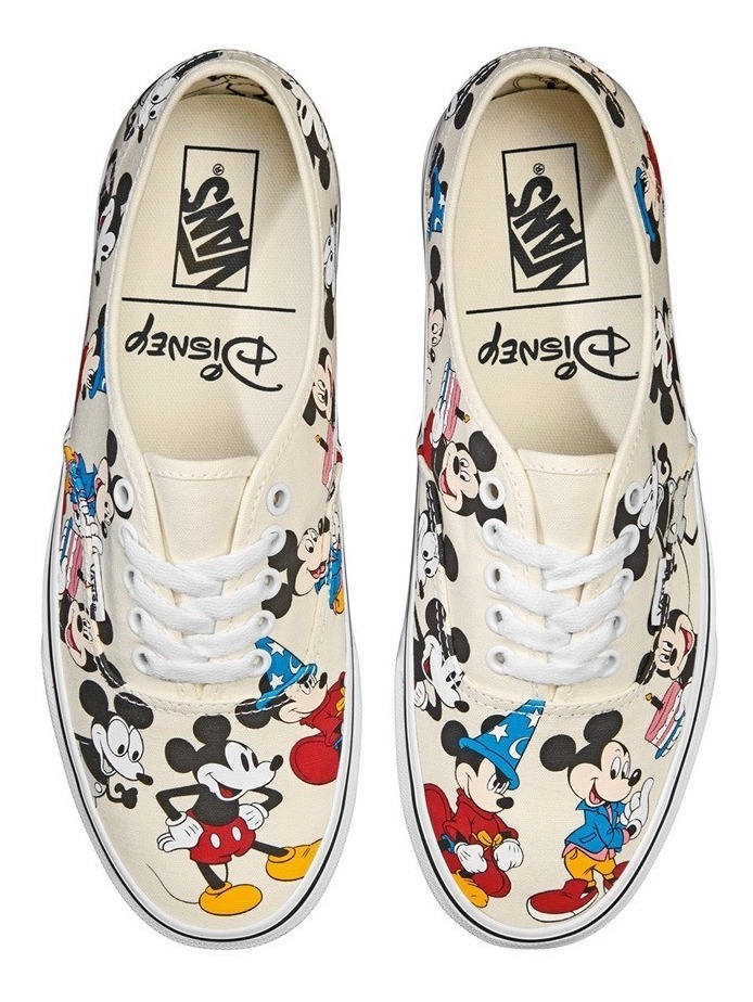 Tenis Vans Disney Mickey Birthday Vn0a38emuj2 Junior - $ 990.00 en Mercado Libre