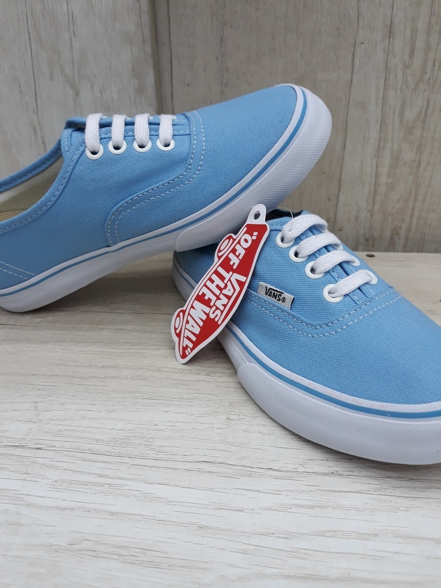 tenis vans azul bebe feminino