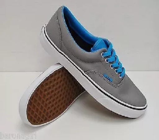 tenis vans grises con azul tenis vans grises con azul
