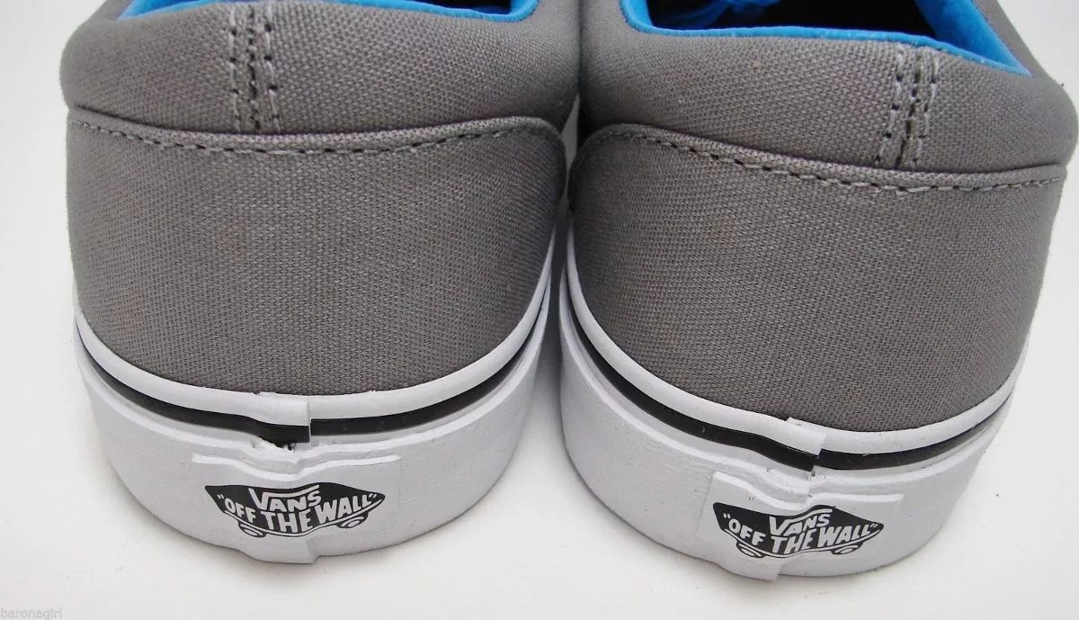 tenis vans grises con azul tenis vans grises con azul