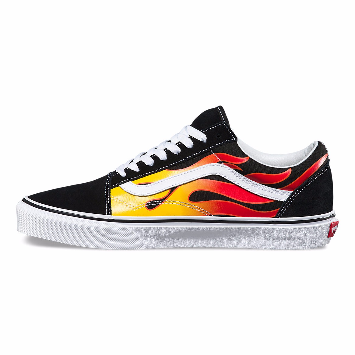 tenis vans flame old skool