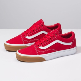 vans old skool hombre rojas