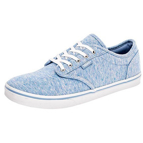 tenis vans mujer azul