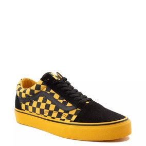 vans amarillos con cuadros