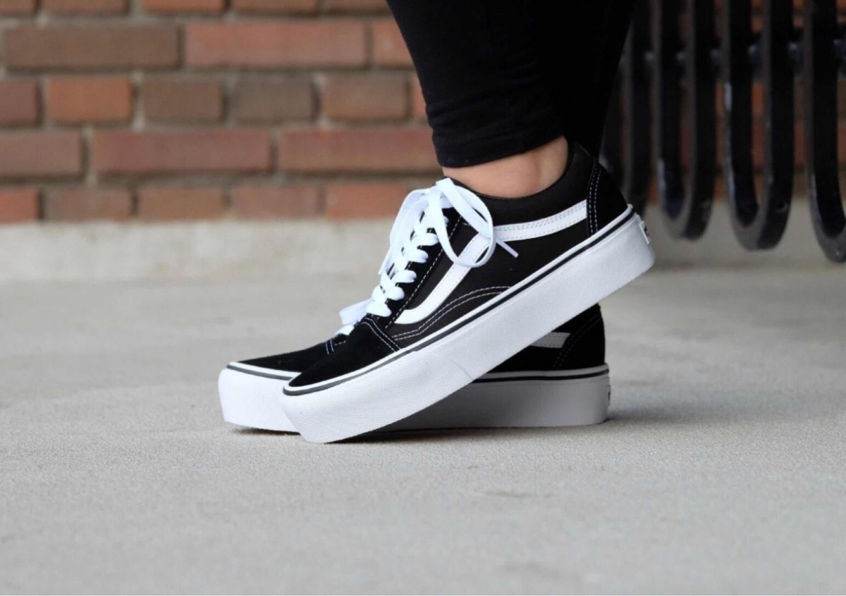 vans plataforma baratas