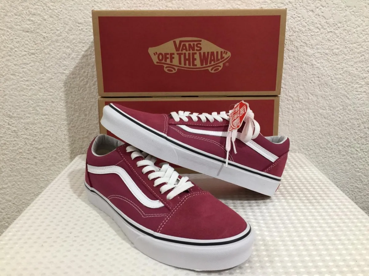 dry rose old skool vans