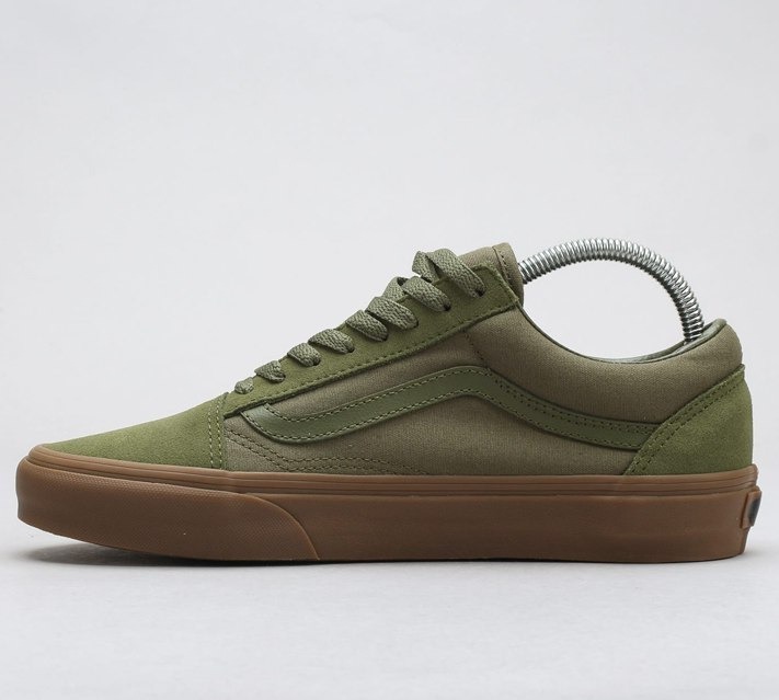 vans verdes militar