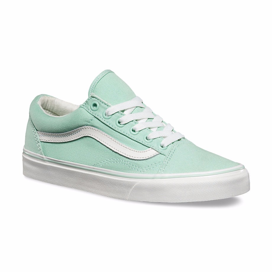 vans old skool verde menta