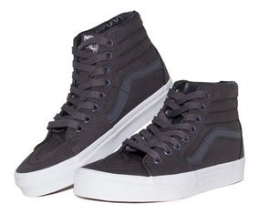 vans sk8 hi hombre gris