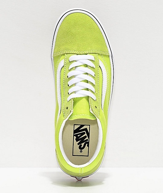 vans verdes fosforescentes