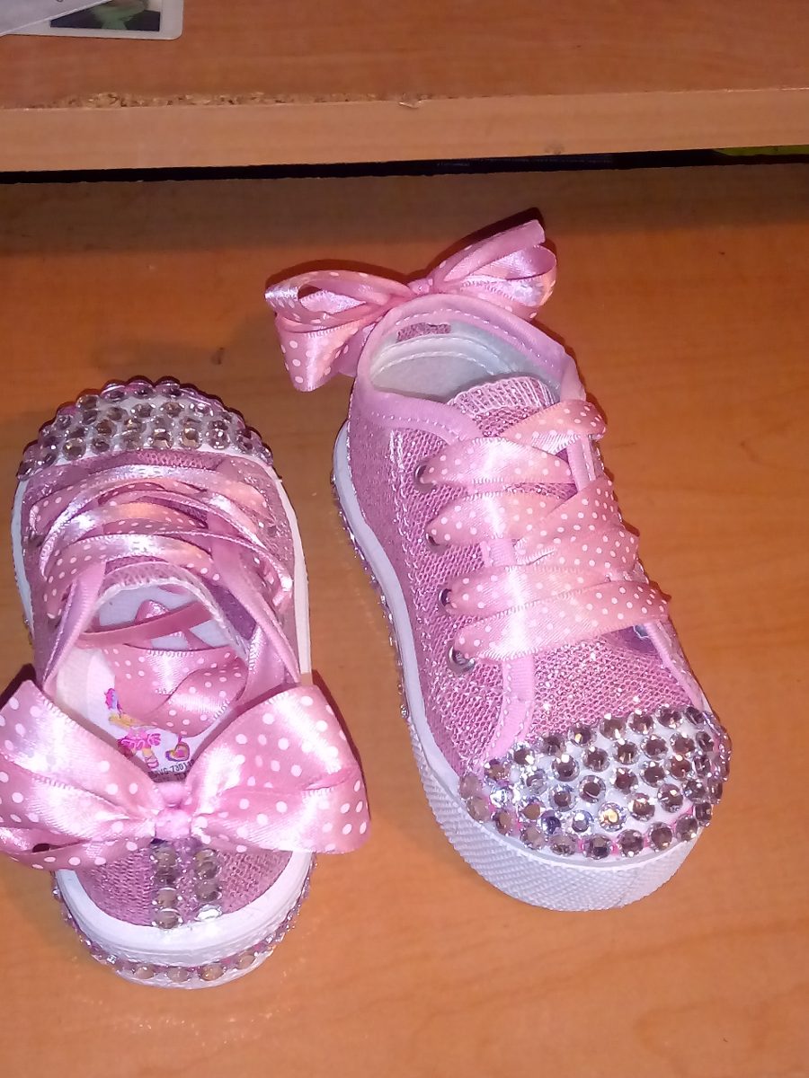 Tenis Y Zapatos Decorados Para Bebé Y Niñas Nmr - $ 390.00 en Mercado Libre