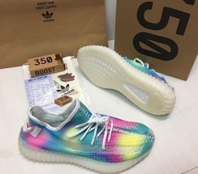 Tenis Zapatillas adidas Yeezy Boost 350 V2 Rainbow Mujer Tenis Zapatillas adidas Yeezy Boost 350 V2 Rainbow Mujer