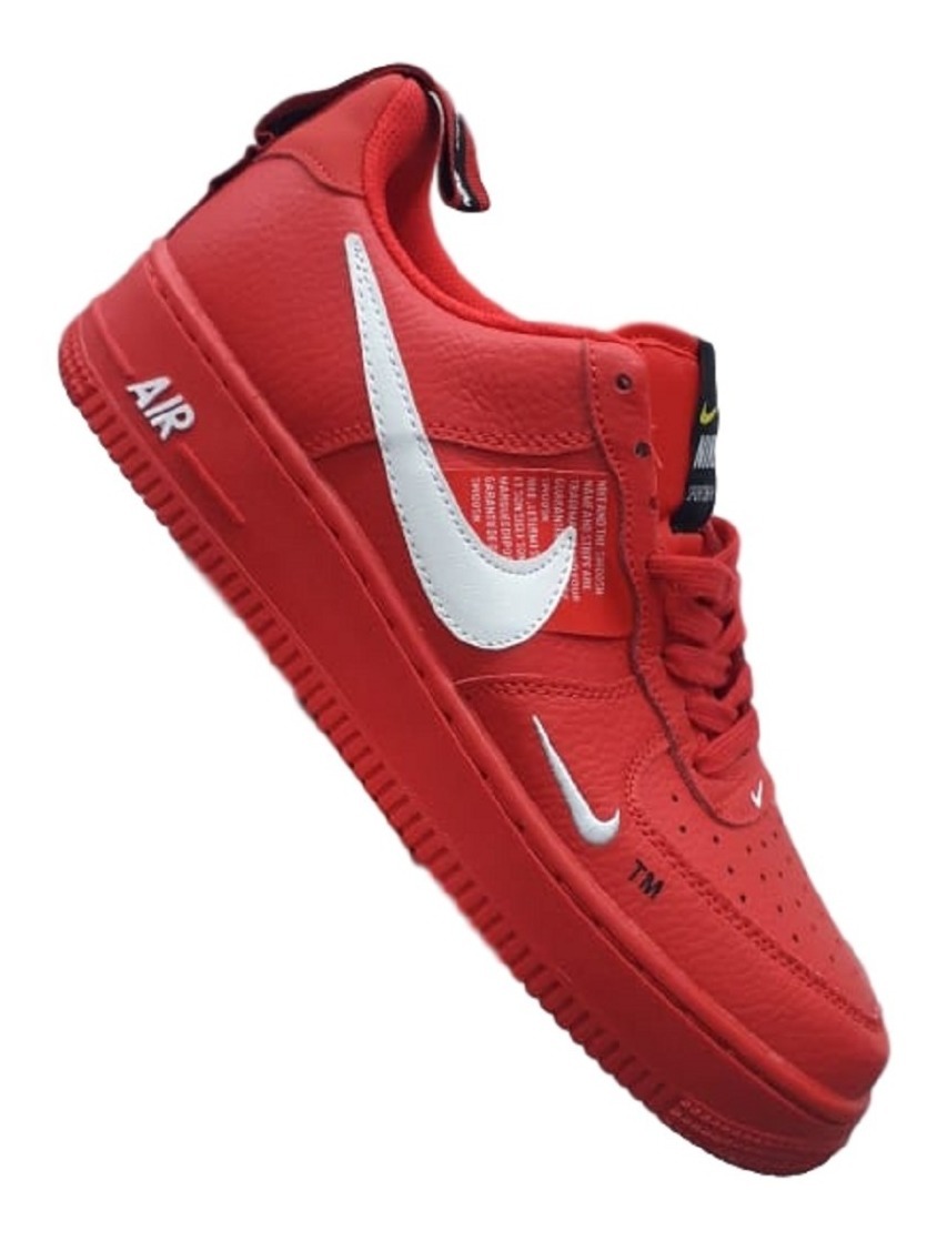 nike air force rojas