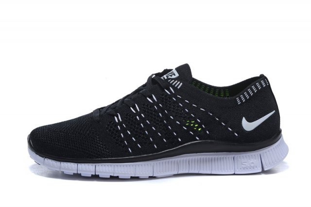 nike free flyknit negro