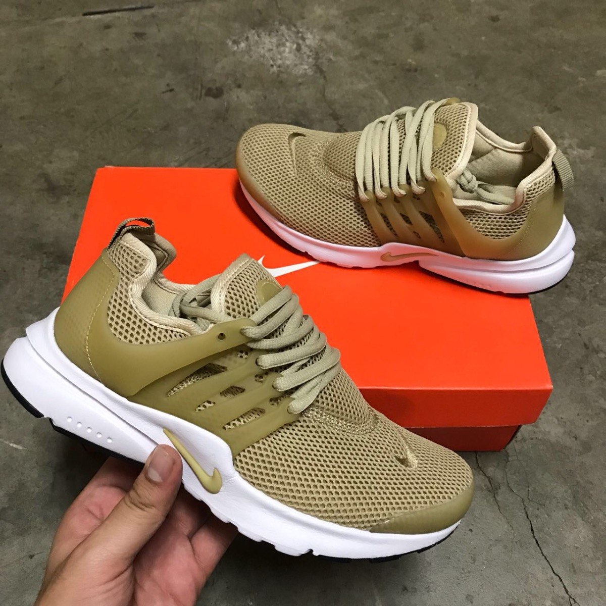 nike presto doradas