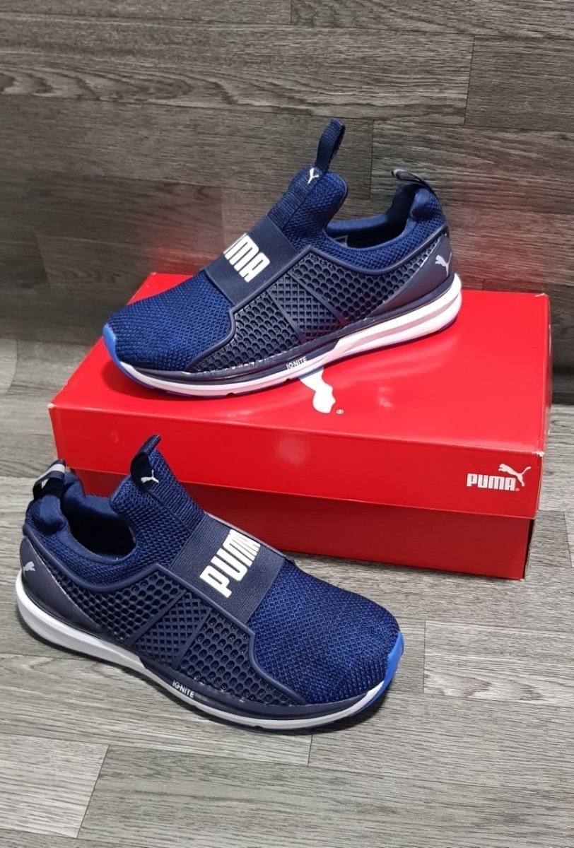 puma ignite limitless hombre azul