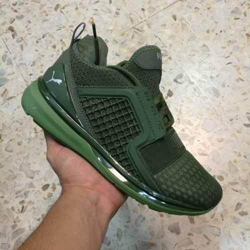 tenis puma ignite verde