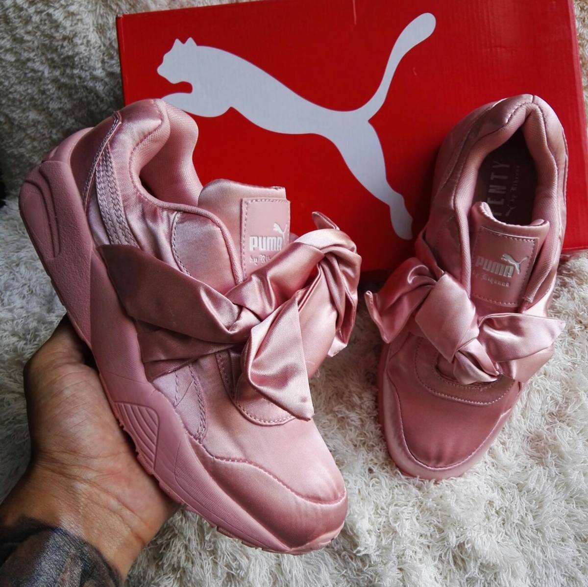 zapatillas puma rosa rihanna