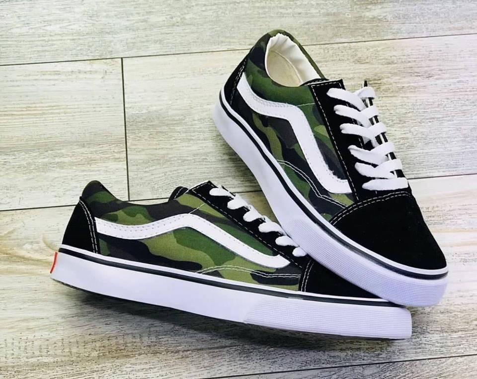 vans old skool camufladas