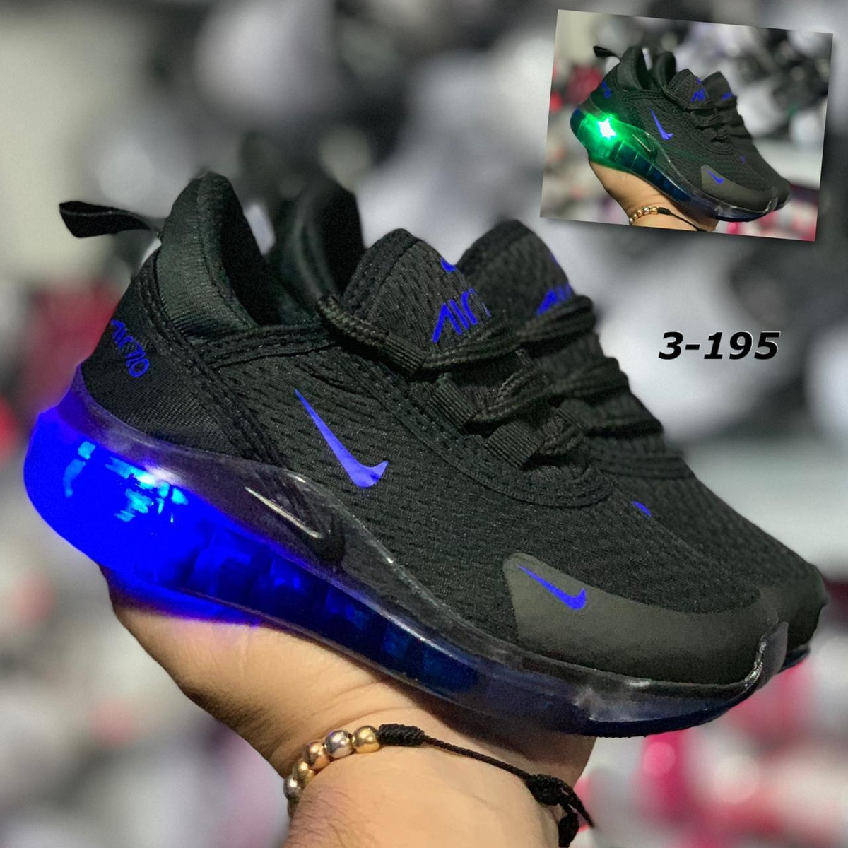 tenis nike para niño con luces