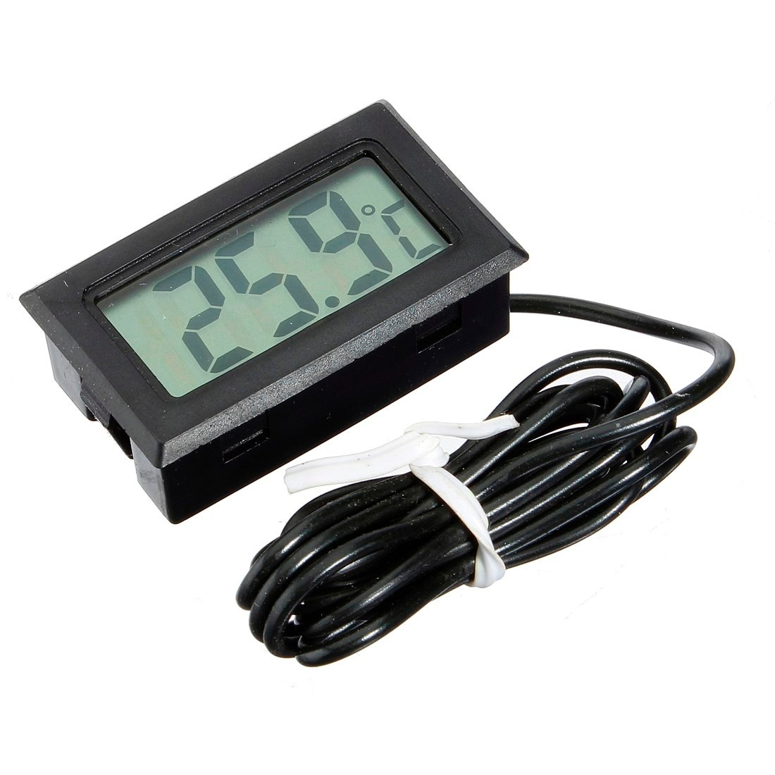 Termômetro Digital Lcd Uso Geral Com Sensor Externo - R$ 14,89 em .