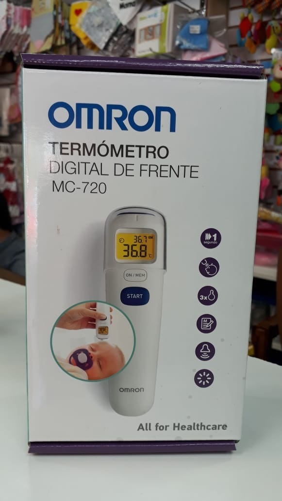Omron MC-720-E Suave Temp 720 Bebé Frente Digital termómetro sin contacto