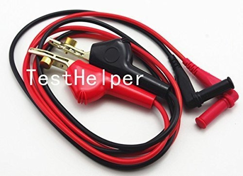 2mm Enchufe para Adaptador de plomo de prueba de zócalo 4mm en Rojo