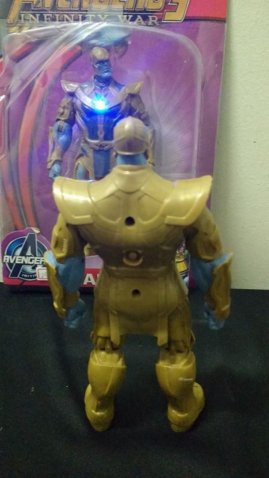 Thanos Figure Action 16 Cm Aprox Guerra Infinita Promoção 