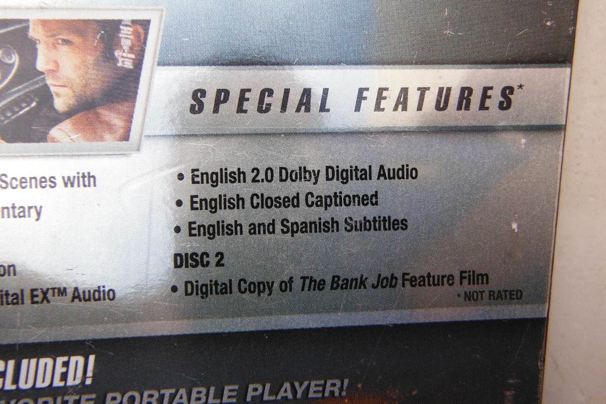 The Bank Job Import Usa Movie Jason Statham Roger ...