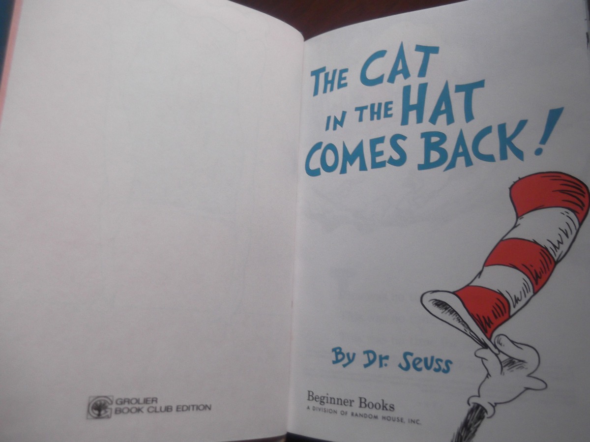 The Cat In The Hat Comes Back By Dr Seuss Ingles Tapa Dura Bs 8000000