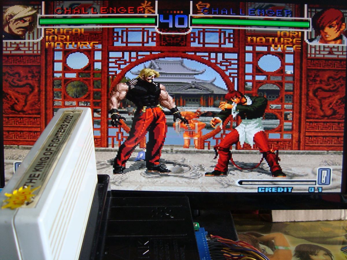 The King Of Fighters 2002 Plus Video Juegos Arcade Neo Geo ...