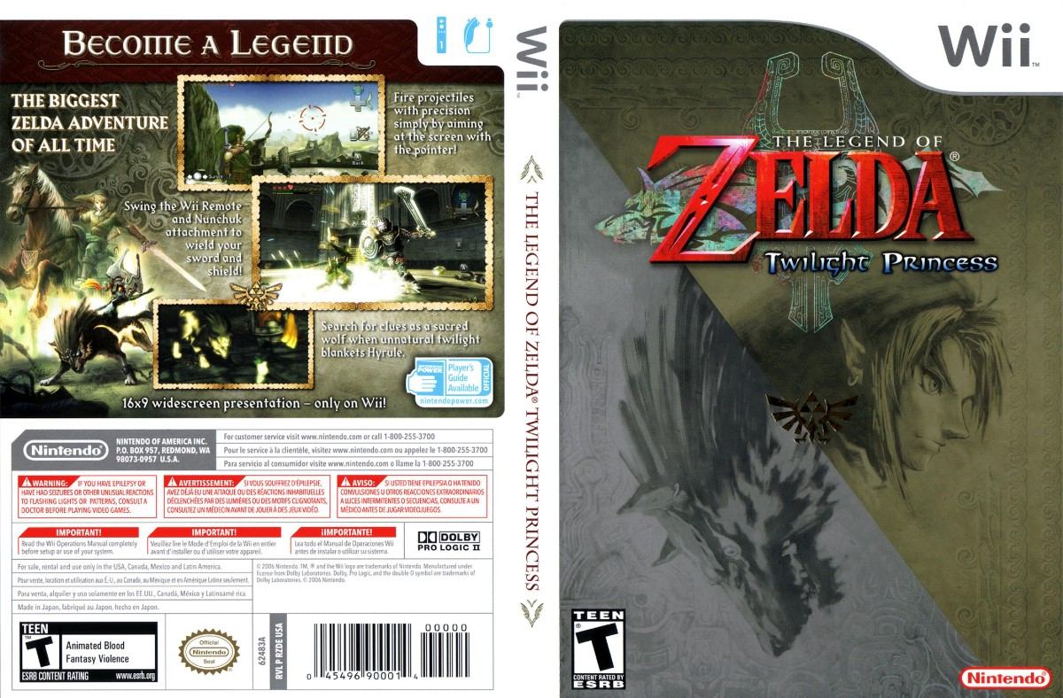 The Legend Of Zelda Twilight Princess Wii U Iso The Legend Of Zelda Twilight Princess Wii Y Wiiu - $ 600.00 en Mercado