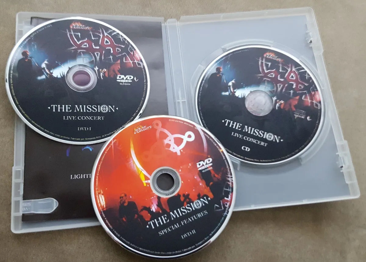 The Mission Uk Lighting Candles 02 Dvds 01 Cd R 199 The Mission Uk Lighting Candles