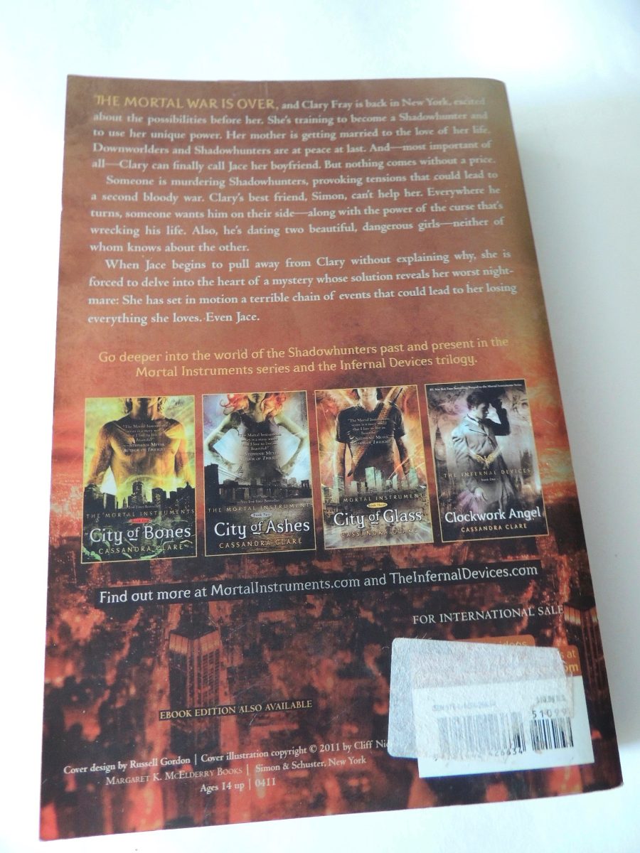 Mortal Instruments City Of Fallen Angels Ebook