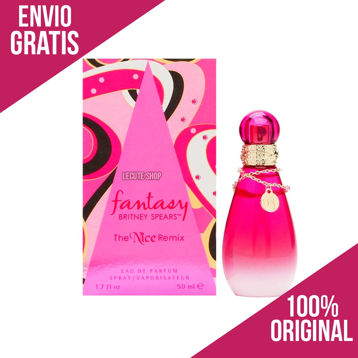 The Nice Remix Fantasy By Britney Spears Eau De Parfum 100ml