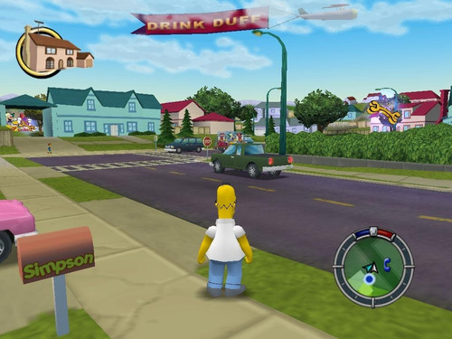 the simpsons hit and run ps3 the simpsons hit and run ps3
