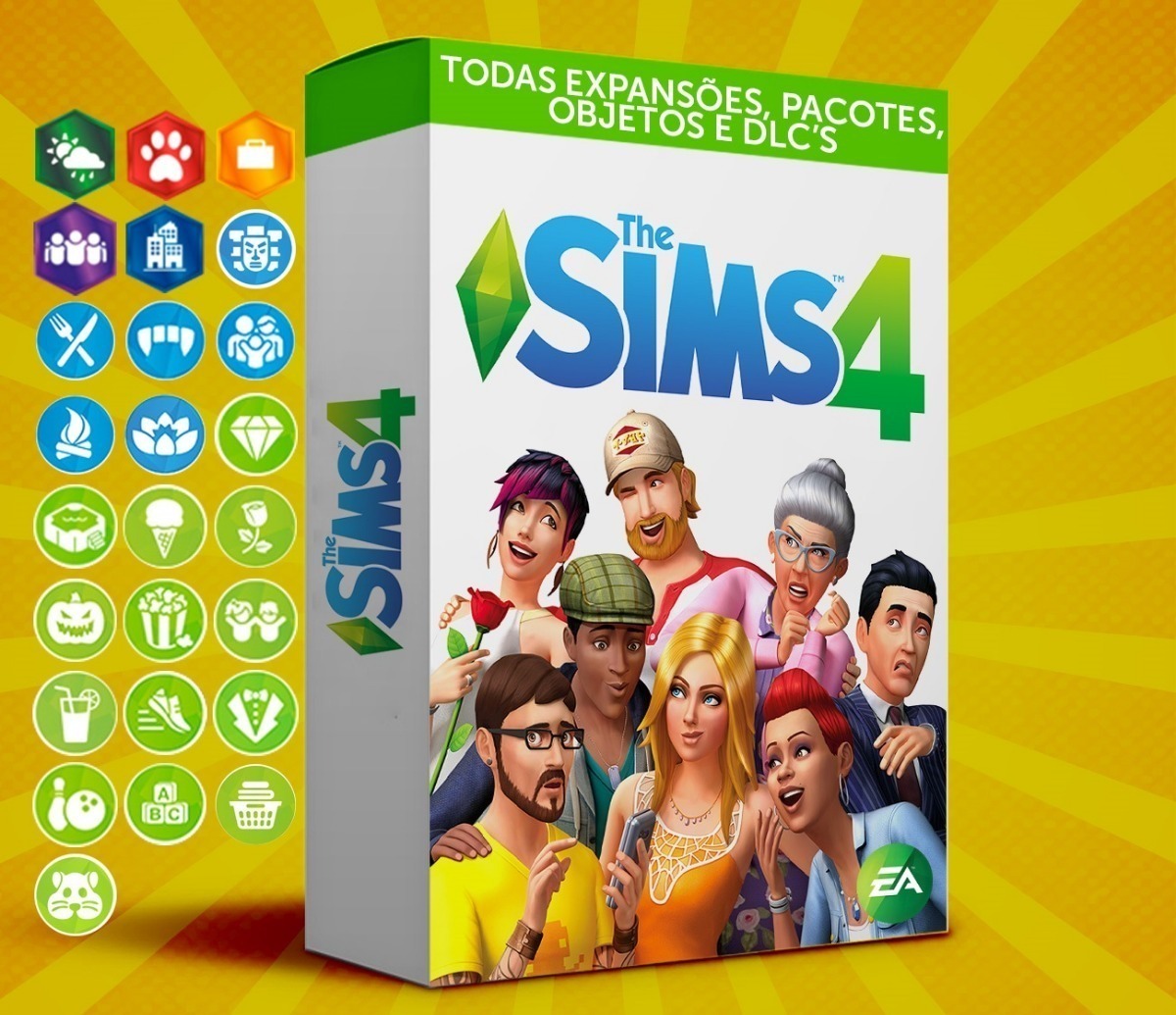 The Sims 4 Completo 2020 - R$ 15,00 em Mercado Livre