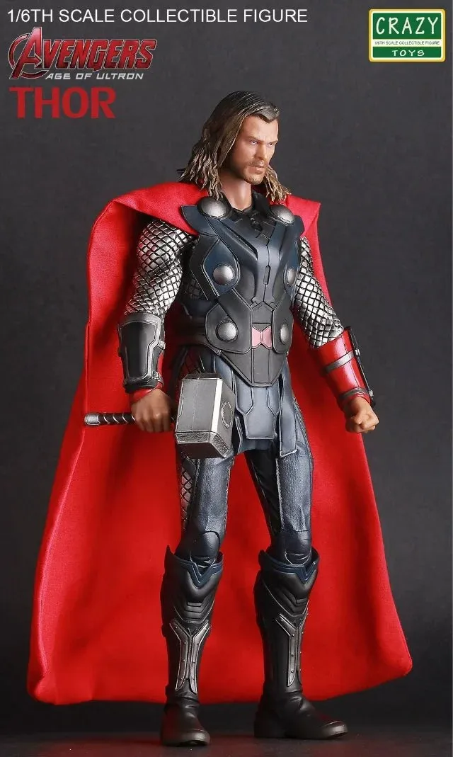 CRAZY TOYS Avenger 2 Age of Ultron THOR collectibl e Action Figure model toys