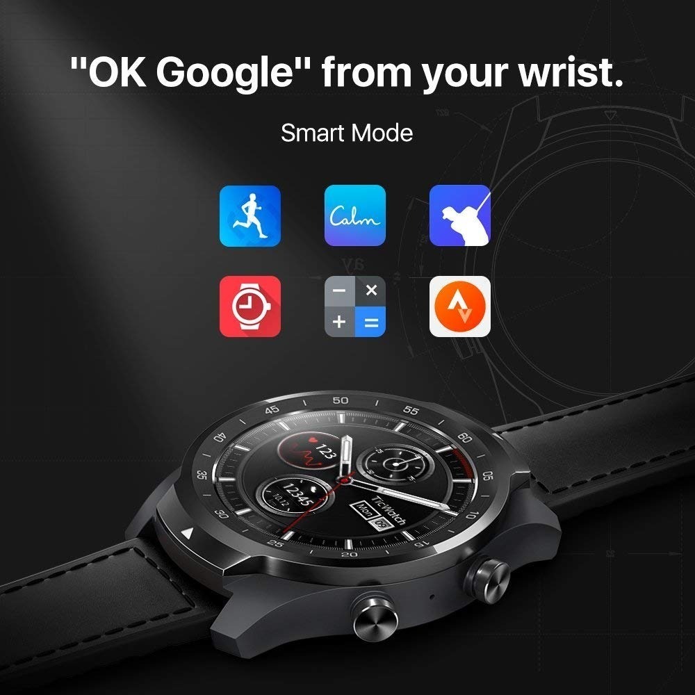Ticwatch Pro Premium Bluetooth Smart Watch Mobvoi - R$ 2.558,12 em Mercado Livre