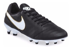 botin nike tiempo negro