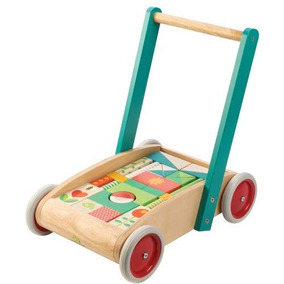 Walker De Juguetes Bebé Madera Inclu Tierna Leaf Bloque htsQrdCx