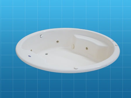 Tina de baño sin hidromasaje, bañera formacryl aconcagua ...