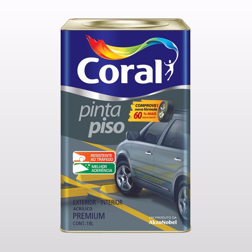 Dimensões Lata De Tinta 18 Litros Tinta De Piso Coral 18 Litros Várias Cores - R$ 204,00 em Mercado Livre