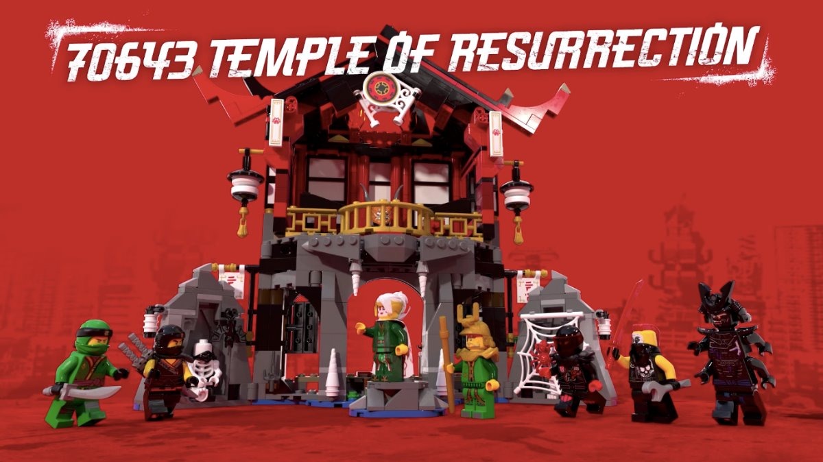 Tipo Lego Ninjago 70643 Templo De La Resurrección Perco - S/ 198,00 en Mercado Libre