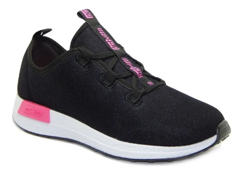 CALCE BEM CALÇADOS | Tênis Actvitta Beira Rio Feminino 4801.205 - Preto - R$ 129,90