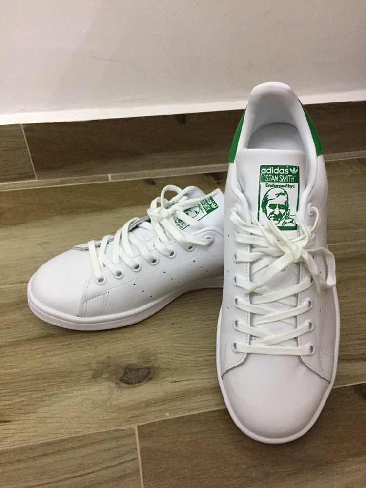 tênis couro adidas originals stan smith