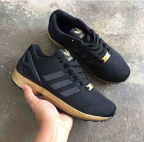 adidas flux dourados